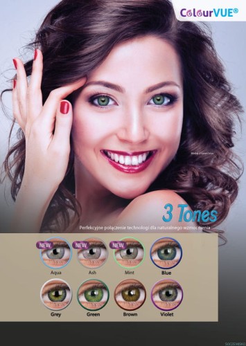 ColourVue 3 Tones - 2 szt/opak