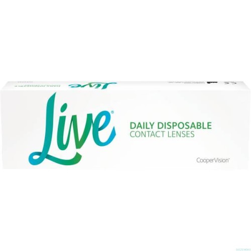 Soczewki kontaktowe Live - Cooper Vision 30 szt.