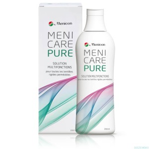 Płyn do soczewek twardych Menicare Pure 250 ml