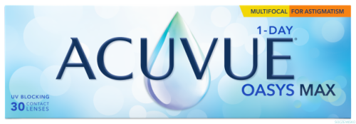 ACUVUE® OASYS MAX 1-Day MULTIFOCAL for ASTIGMATISM