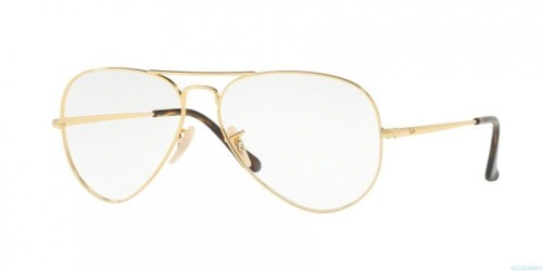 OKULARY KOREKCYJNE RAY-BAN® AVIATOR RX 6489 2500 58