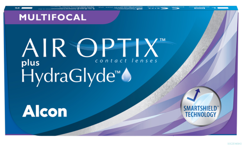 Alcon Air Optix  PLUS HydraGlyde  Multifocal 3szt