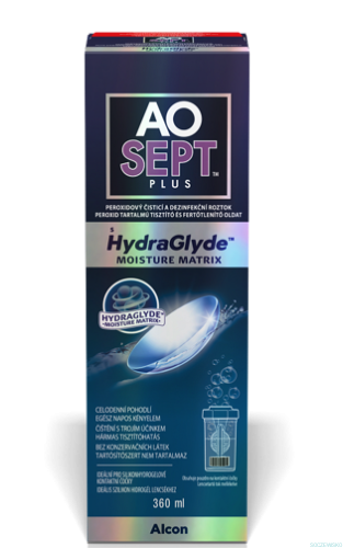 Alcon AOSEPT PLUS HYDRAGLYDE 360ml