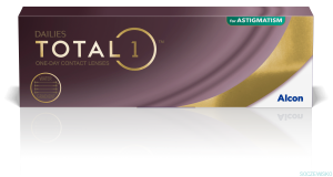Alcon Soczewki kontaktowe DAILIES TOTAL1 for Astigmatism 30szt