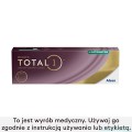 Alcon Soczewki kontaktowe DAILIES TOTAL1 for Astigmatism 30szt